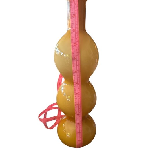 MCM Murano Empoli Hand Blown Italian Glass Made in Italy Bubble Gurgle Bottle - Picture 2 of 8